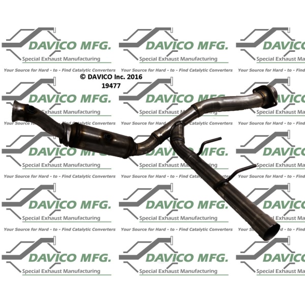 Davico Direct Fit Catalytic Converter and Pipe Assembly 19477