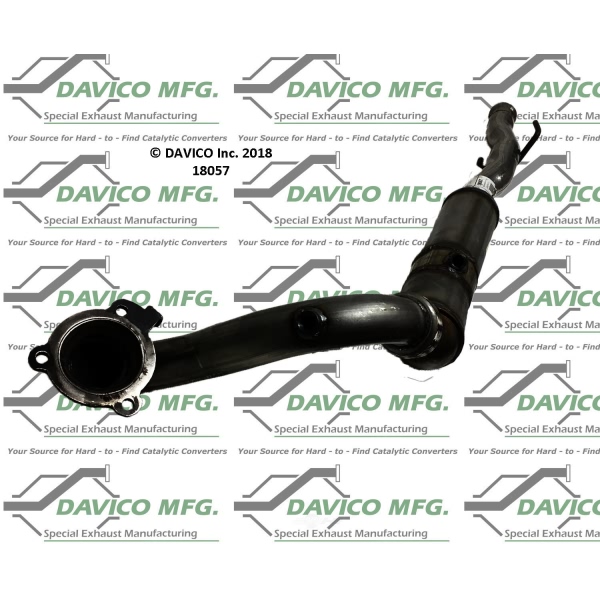 Davico Direct Fit Catalytic Converter and Pipe Assembly 18057