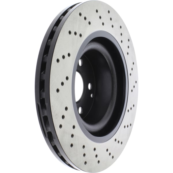 Centric SportStop Drilled 1-Piece Front Brake Rotor 128.35049