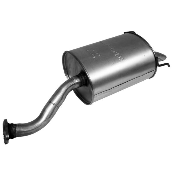 Walker Quiet Flow Stainless Steel Oval Aluminized Exhaust Muffler And Pipe Assembly 53819