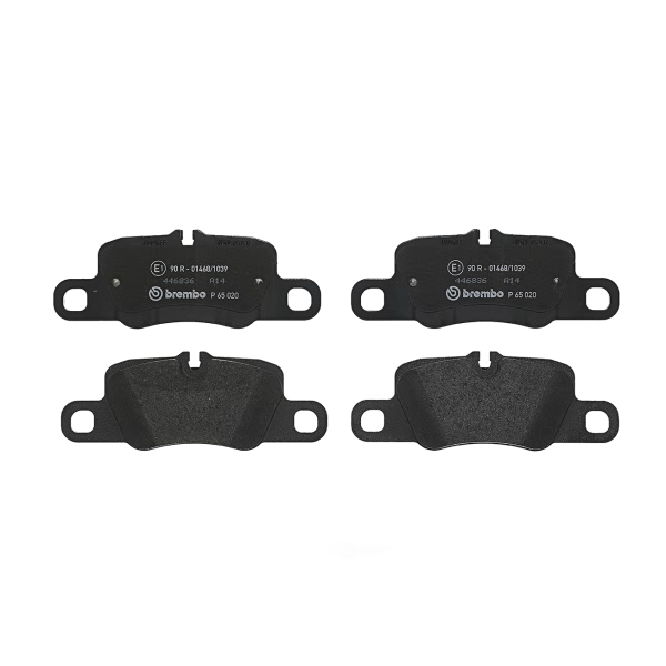 brembo Premium Low-Met OE Equivalent Rear Brake Pads P65020
