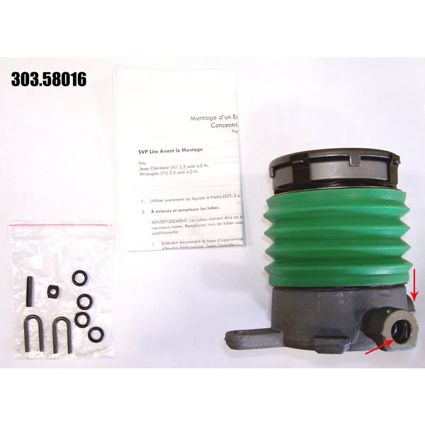 Centric Concentric Slave Cylinder 303.58016
