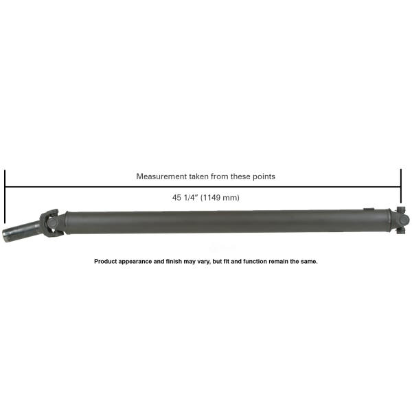 Cardone Reman Remanufactured Driveshaft/ Prop Shaft 65-9708