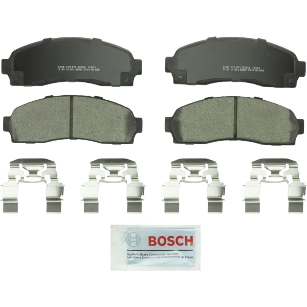 Bosch QuietCast™ Premium Ceramic Front Disc Brake Pads BC833