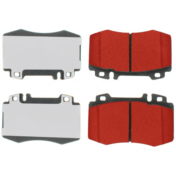 Centric Posi Quiet Pro™ Semi-Metallic Front Disc Brake Pads 500.08470
