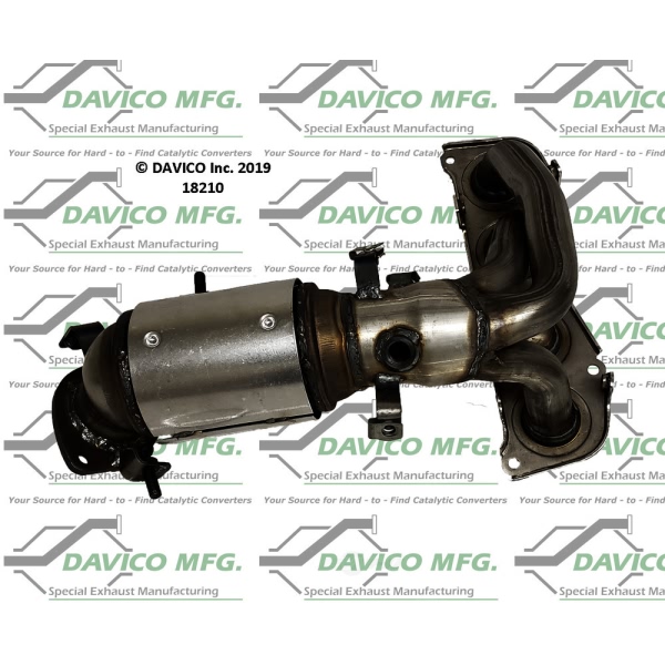 Davico Exhaust Manifold with Integrated Catalytic Converter 18210