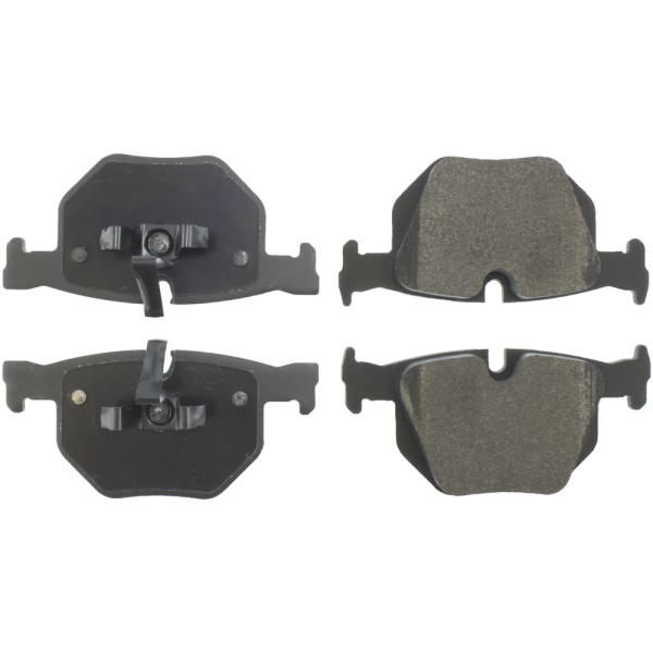 Centric Posi Quiet™ Semi-Metallic Rear Disc Brake Pads 104.11700