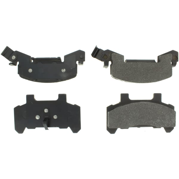Centric Posi Quiet™ Extended Wear Semi-Metallic Front Disc Brake Pads 106.02890