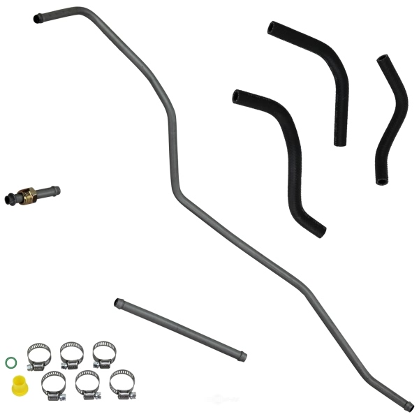 Gates Power Steering Return Line Hose Assembly From Gear 366252