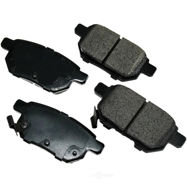 Akebono Pro-ACT™ Ultra-Premium Ceramic Rear Disc Brake Pads ACT1354