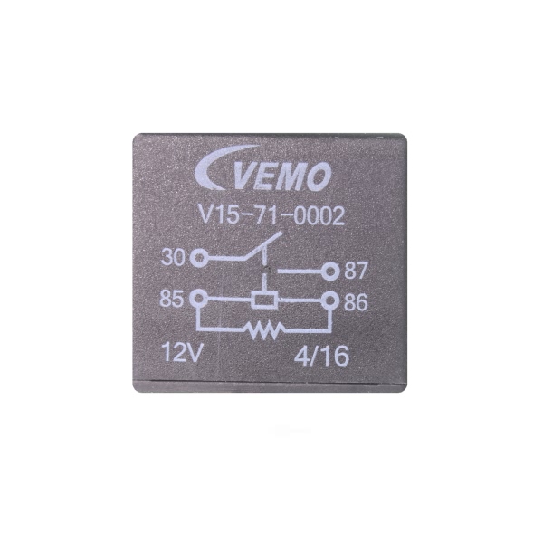 VEMO Auxiliary Engine Cooling Fan Relay V15-71-0002