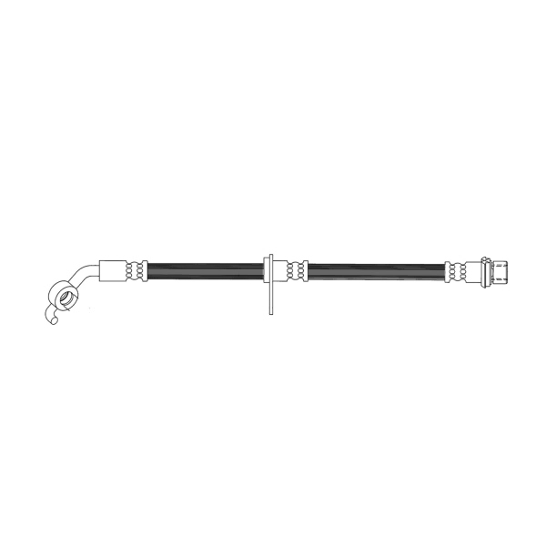 Centric Front Driver Side Brake Hose 150.44118