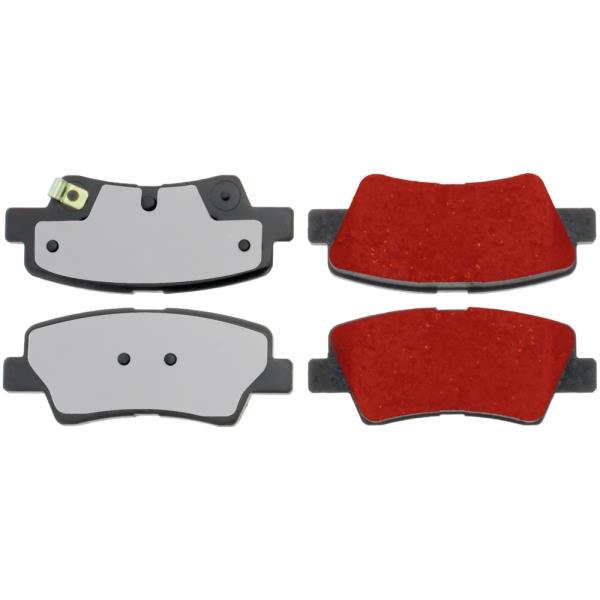 Centric Posi Quiet Pro™ Ceramic Rear Disc Brake Pads 500.15940