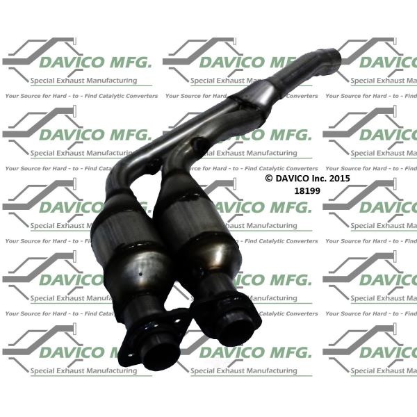 Davico Direct Fit Catalytic Converter and Pipe Assembly 18199