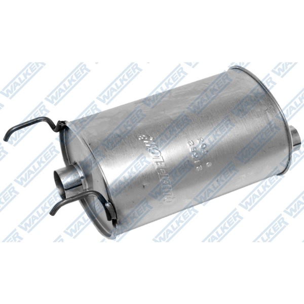 Walker Quiet Flow Driver Side Stainless Steel Oval Aluminized Exhaust Muffler 21382