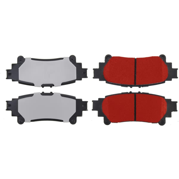 Centric Posi Quiet Pro™ Ceramic Rear Disc Brake Pads 500.13911