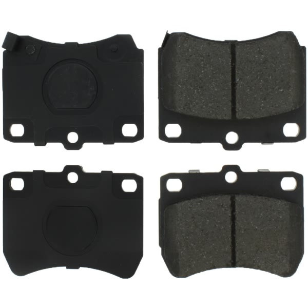 Centric Posi Quiet™ Semi-Metallic Front Disc Brake Pads 104.04020