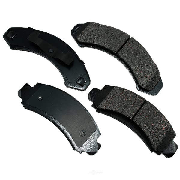 Akebono Pro-ACT™ Ultra-Premium Ceramic Front Disc Brake Pads ACT607