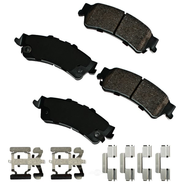 Akebono Performance™ Ultra-Premium Ceramic Rear Brake Pads ASP792A