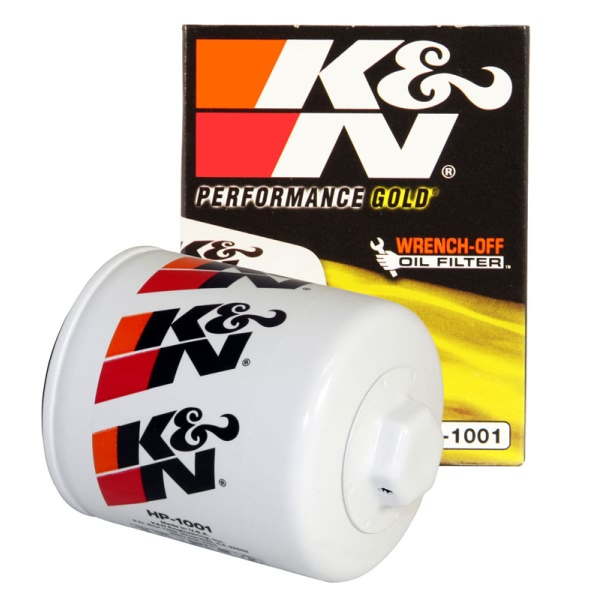 K&N Performance Gold™ Wrench-Off Oil Filter HP-1001