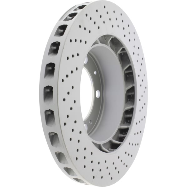 Centric SportStop Drilled 1-Piece Front Driver Side Brake Rotor 128.37027