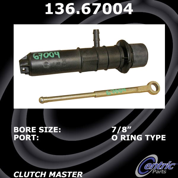 Centric Premium Clutch Master Cylinder 136.67004