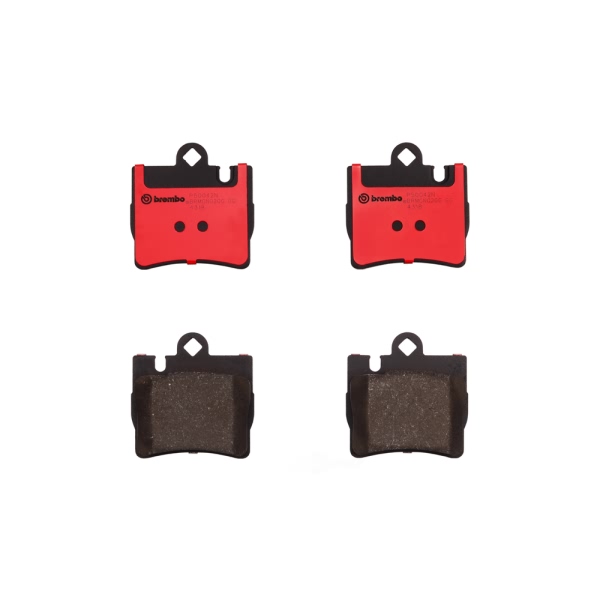 brembo Premium Ceramic Rear Disc Brake Pads P50042N