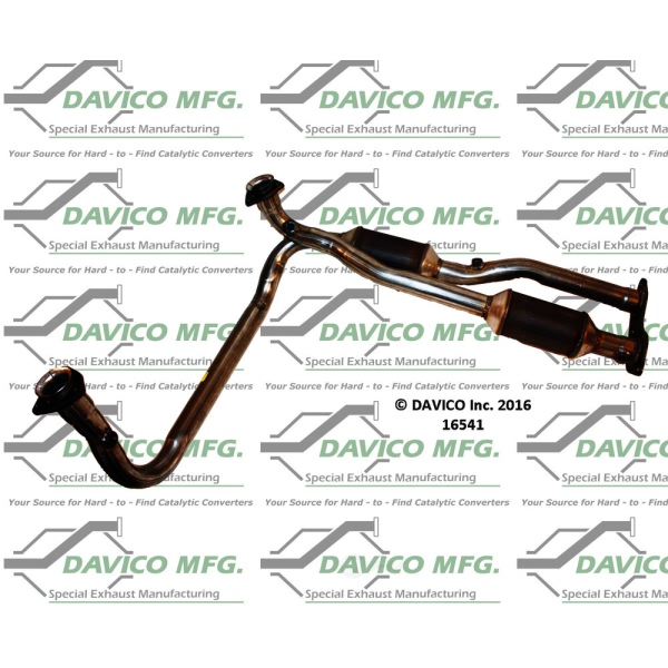 Davico Direct Fit Catalytic Converter and Pipe Assembly 16541