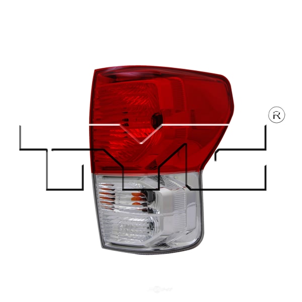 TYC Driver Side Inner Replacement Tail Light 11-6366-00