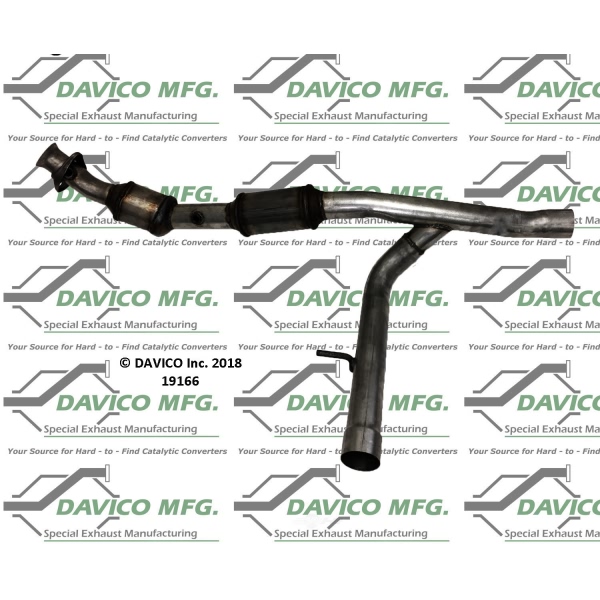 Davico Direct Fit Catalytic Converter and Pipe Assembly 19166