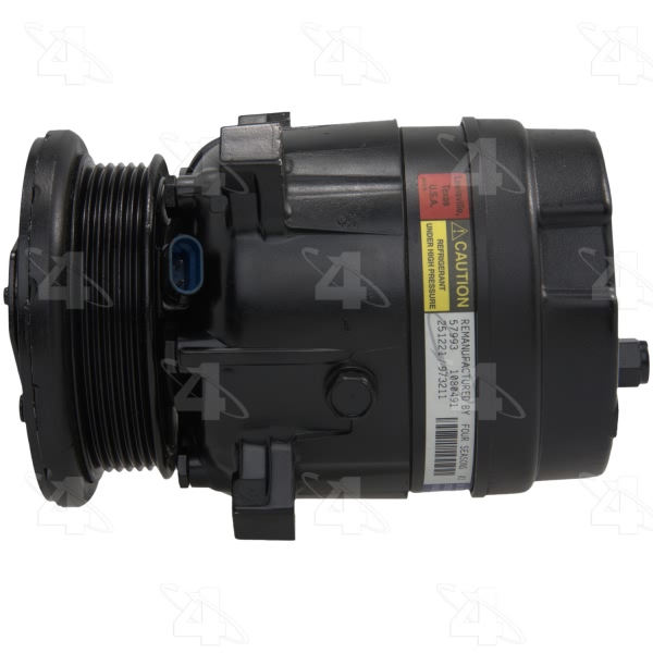 Four Seasons Remanufactured A C Compressor With Clutch 57993