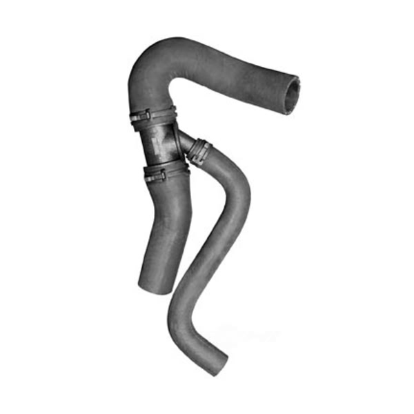 Dayco Engine Coolant Curved Branched Radiator Hose 71585