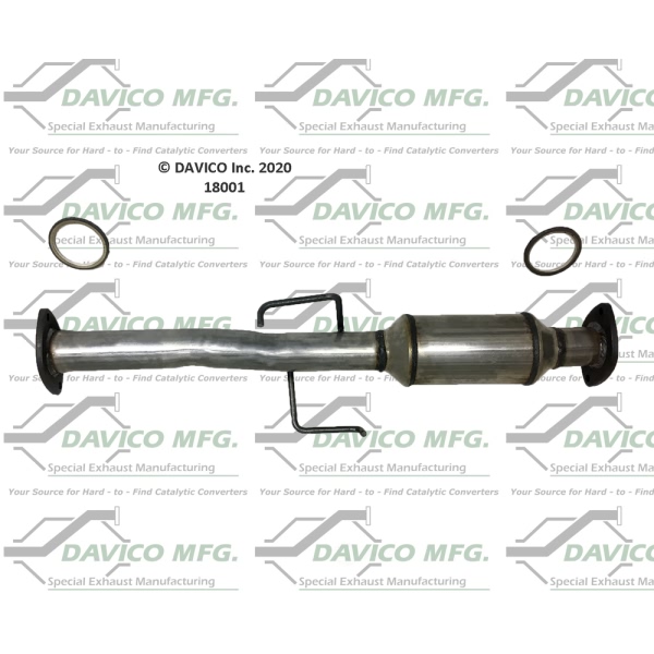 Davico Direct Fit Catalytic Converter and Pipe Assembly 18001