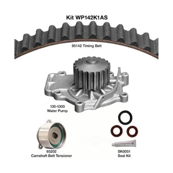 Dayco Timing Belt Kit With Water Pump WP142K1AS