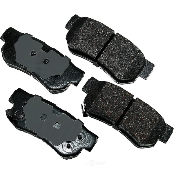 Akebono Pro-ACT™ Ultra-Premium Ceramic Rear Disc Brake Pads ACT863