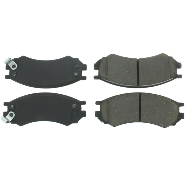 Centric Posi Quiet™ Extended Wear Semi-Metallic Front Disc Brake Pads 106.05070