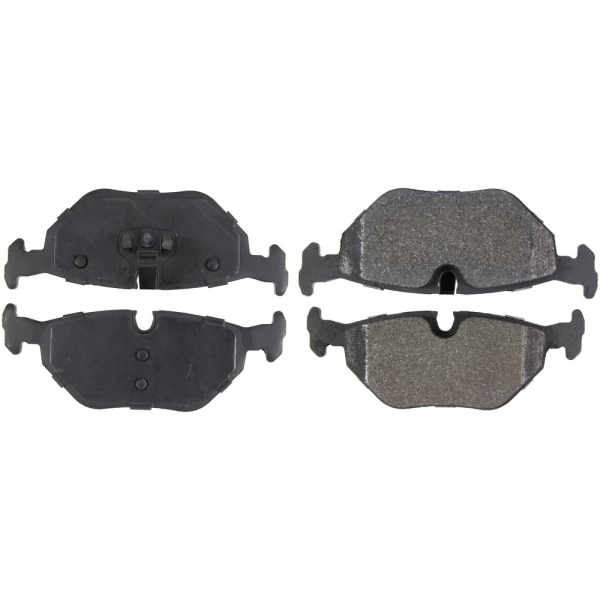 Centric Posi Quiet™ Semi-Metallic Rear Disc Brake Pads 104.06920