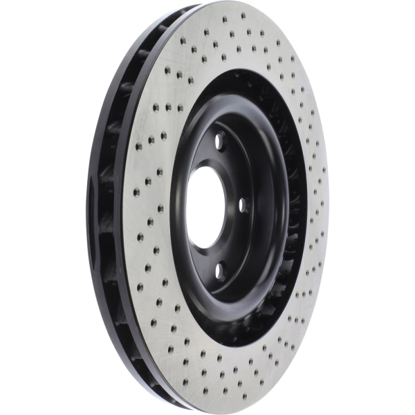 Centric SportStop Drilled 1-Piece Front Brake Rotor 128.62086