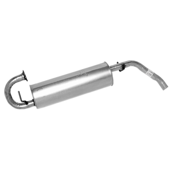 Walker Quiet Flow Stainless Steel Round Aluminized Exhaust Muffler And Pipe Assembly 54254
