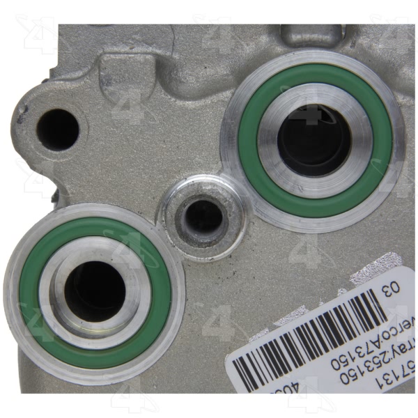 Four Seasons Remanufactured A C Compressor With Clutch 57131
