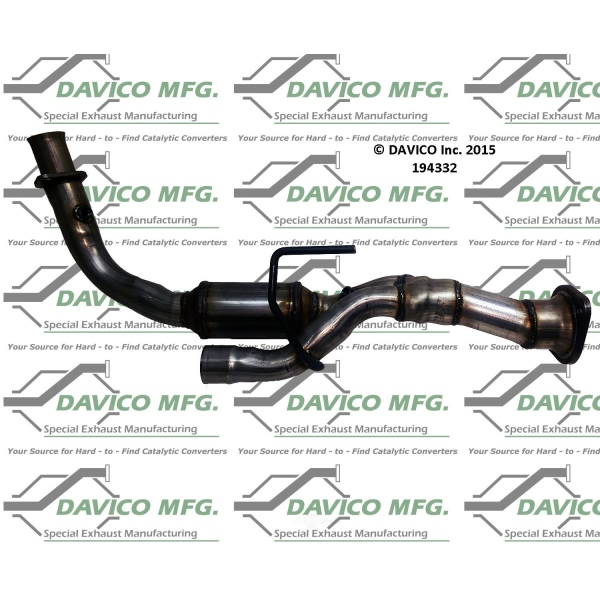 Davico Direct Fit Catalytic Converter and Pipe Assembly 194332