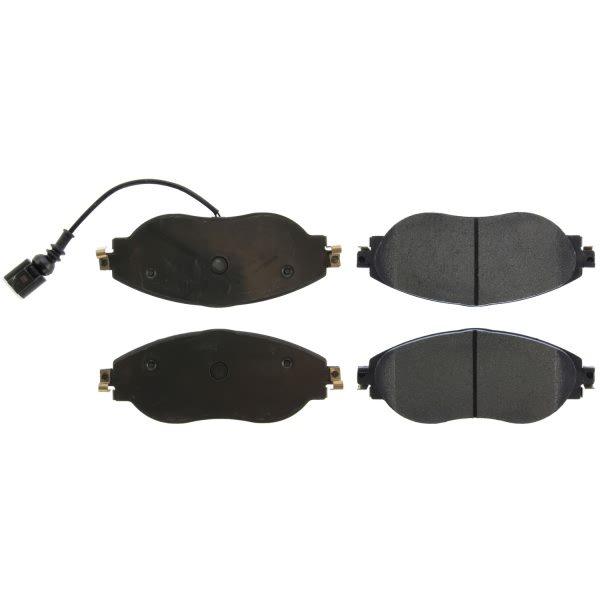 Centric Posi Quiet™ Semi-Metallic Front Disc Brake Pads 104.16330