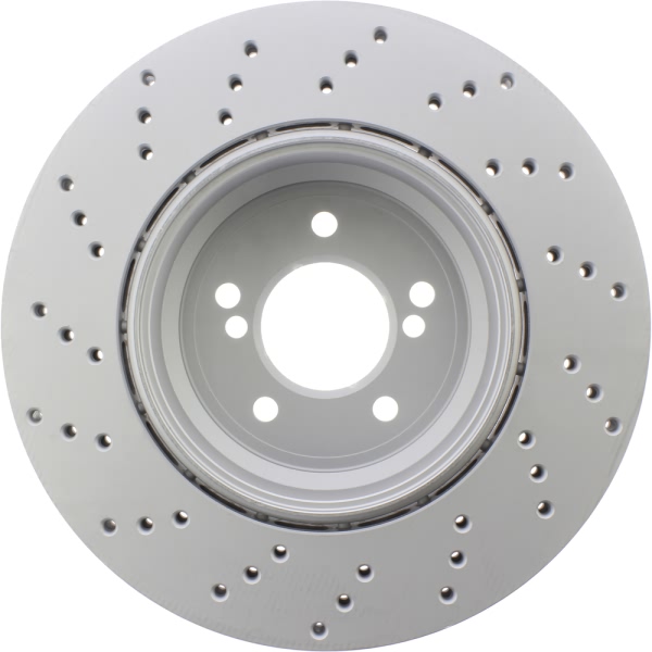 Centric SportStop Drilled 1-Piece Rear Passenger Side Brake Rotor 128.34111