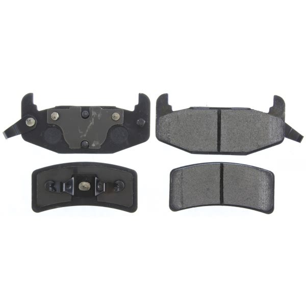 Centric Posi Quiet™ Semi-Metallic Rear Disc Brake Pads 104.03770