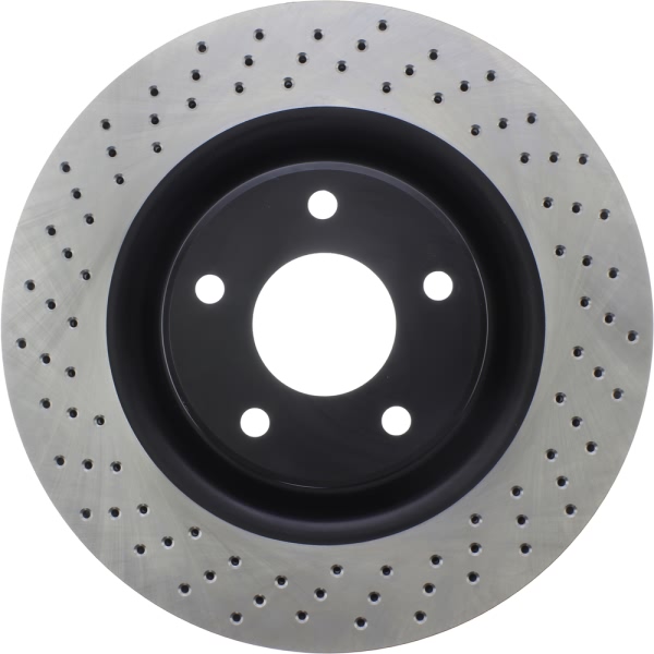 Centric SportStop Drilled 1-Piece Front Brake Rotor 128.62086