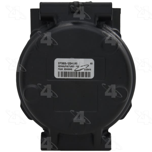 Four Seasons Remanufactured A C Compressor With Clutch 57369