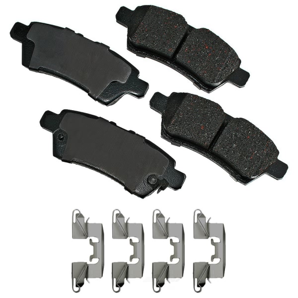 Akebono Performance™ Ultra-Premium Ceramic Rear Brake Pads ASP1101A