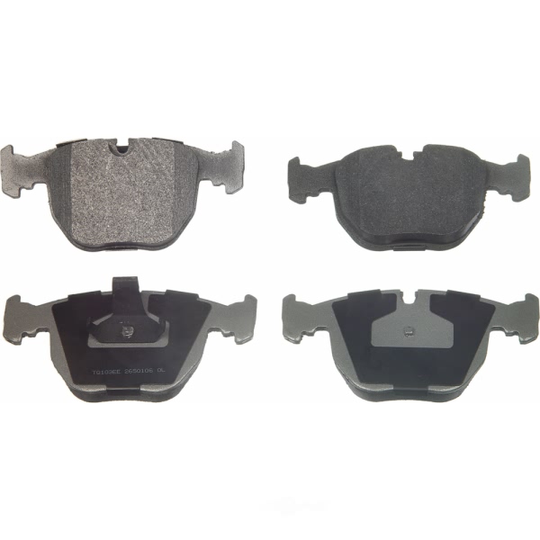 Wagner ThermoQuiet Semi-Metallic Disc Brake Pad Set MX681