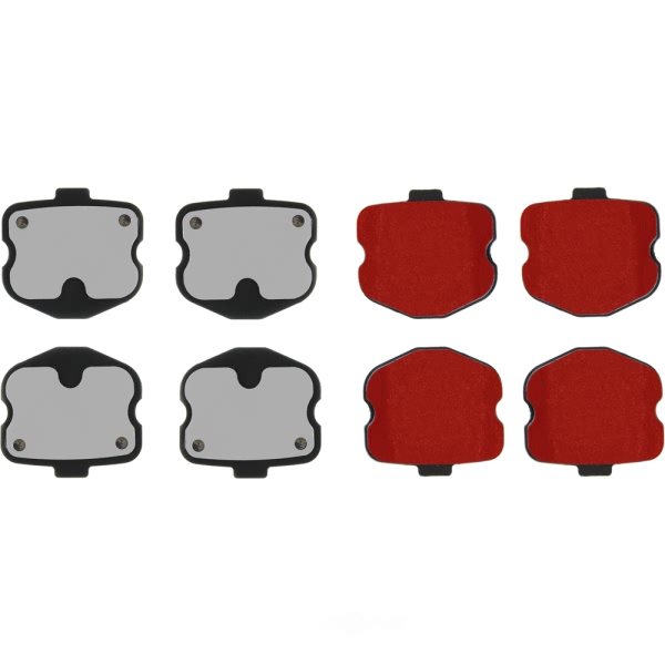 Centric Posi Quiet Pro™ Semi-Metallic Rear Disc Brake Pads 500.11851