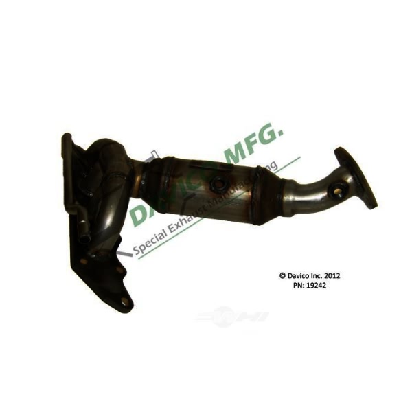 Davico Exhaust Manifold with Integrated Catalytic Converter 19242